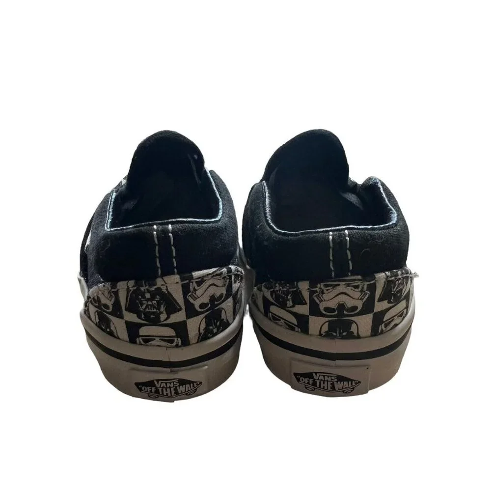 Vans Sz 4 Star Wars Slip-On Sneakers